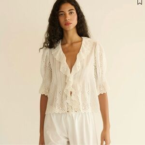 Doen Eyelet Henri Top